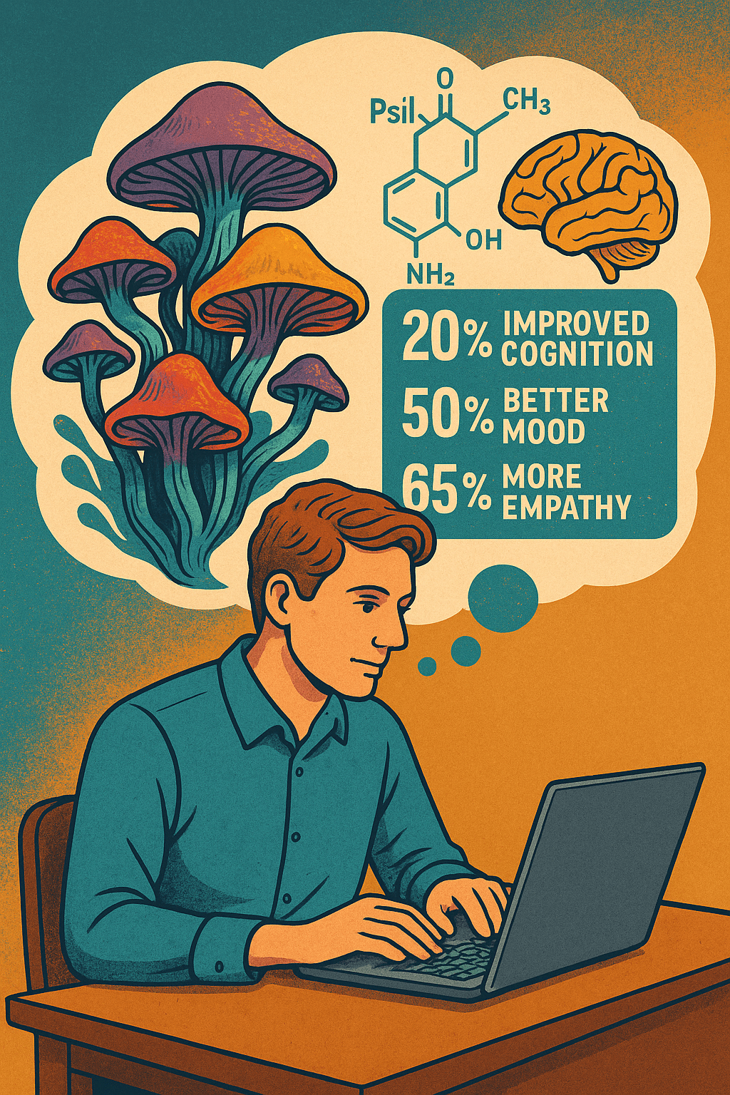 Magic Mushroom Chocolates increase cognition, mood, empathy, and more!