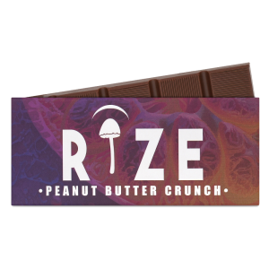 Rize | Peanut Butter Crunch Mushroom Chocolate Bar | Megadose 5g