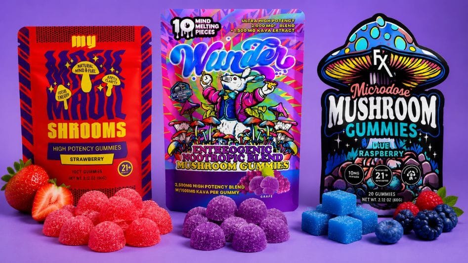 how long do magic mushroom gummies stay in your system?