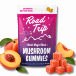 Road Trip | Motel Magic Mushroom Gummies  | Juicy Peach – High Potency Extract – 8ct