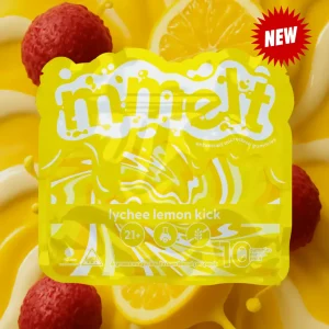 Mmelts | Lychee Lemon Mushroom Gummies | 10ct