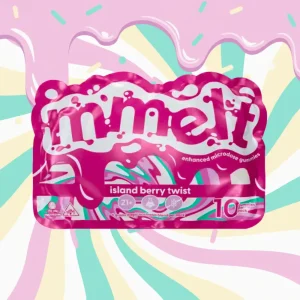 Mmelts | Island Berry Twist Mushroom Gummies | 10ct