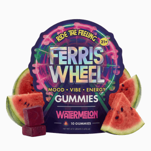 Ferris Wheel Watermelon Daily Mood gummies available at Cannabis Pharmacy.